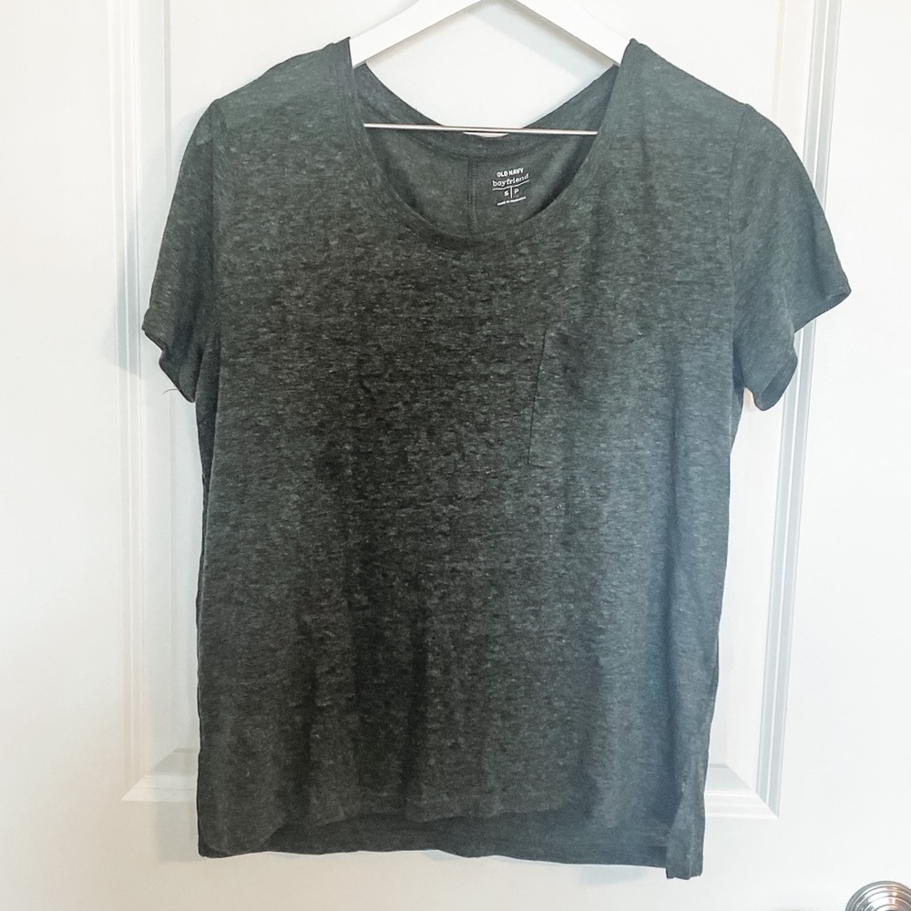 Boyfriend fit pocket tee